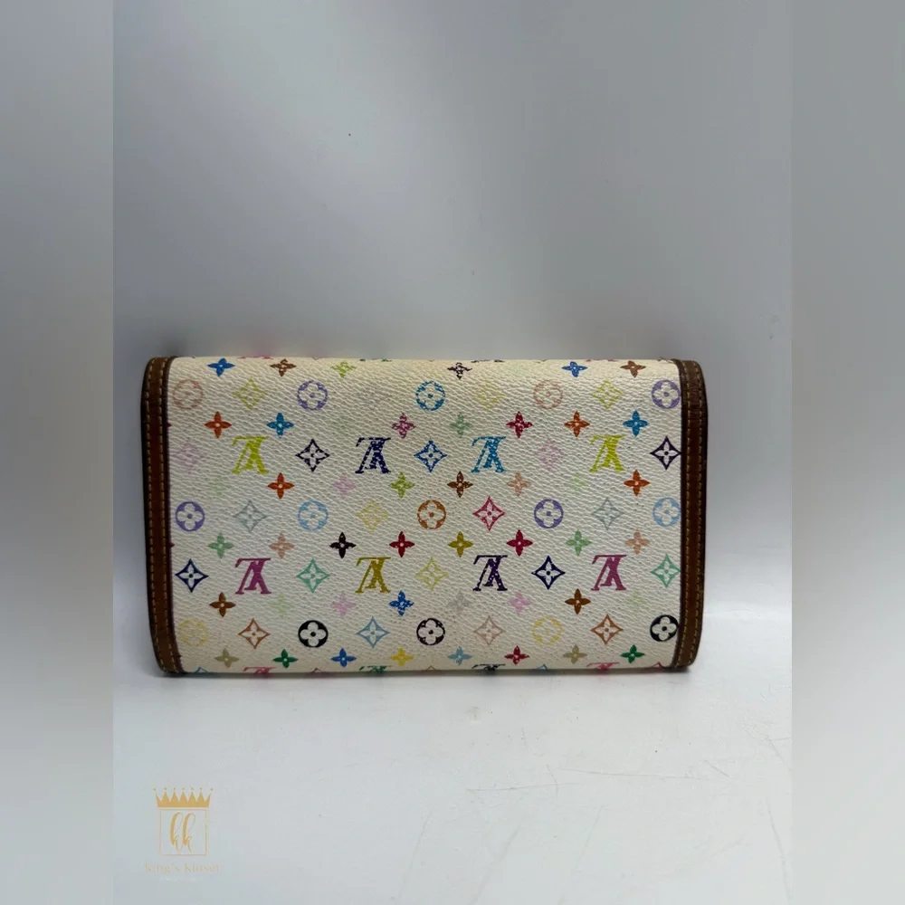 💜SOLD💜Louis Vuitton x Murakami multicolored international wallet - Picture 2 of 14